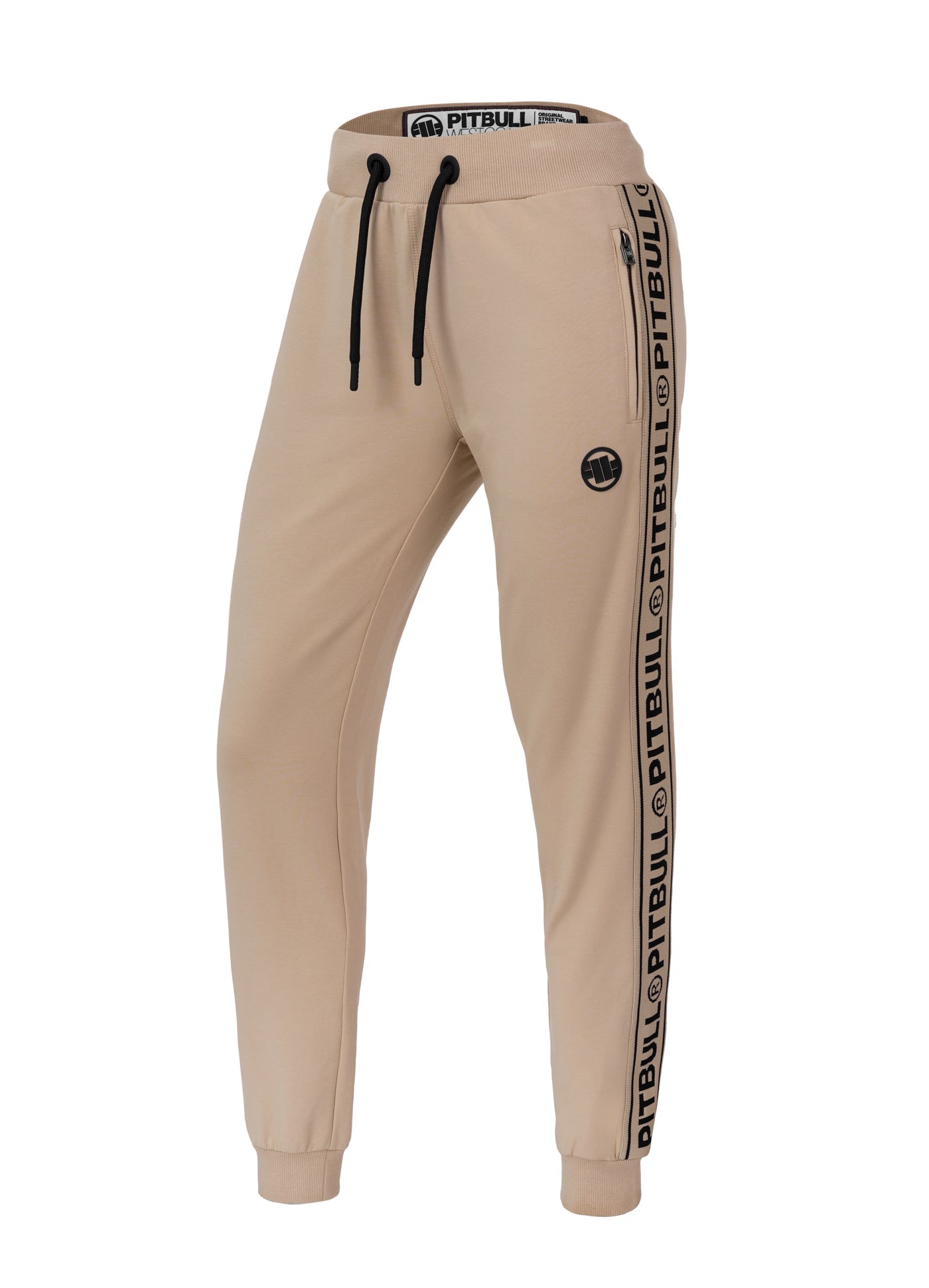 JUDITH French Terry Sand Track Pants