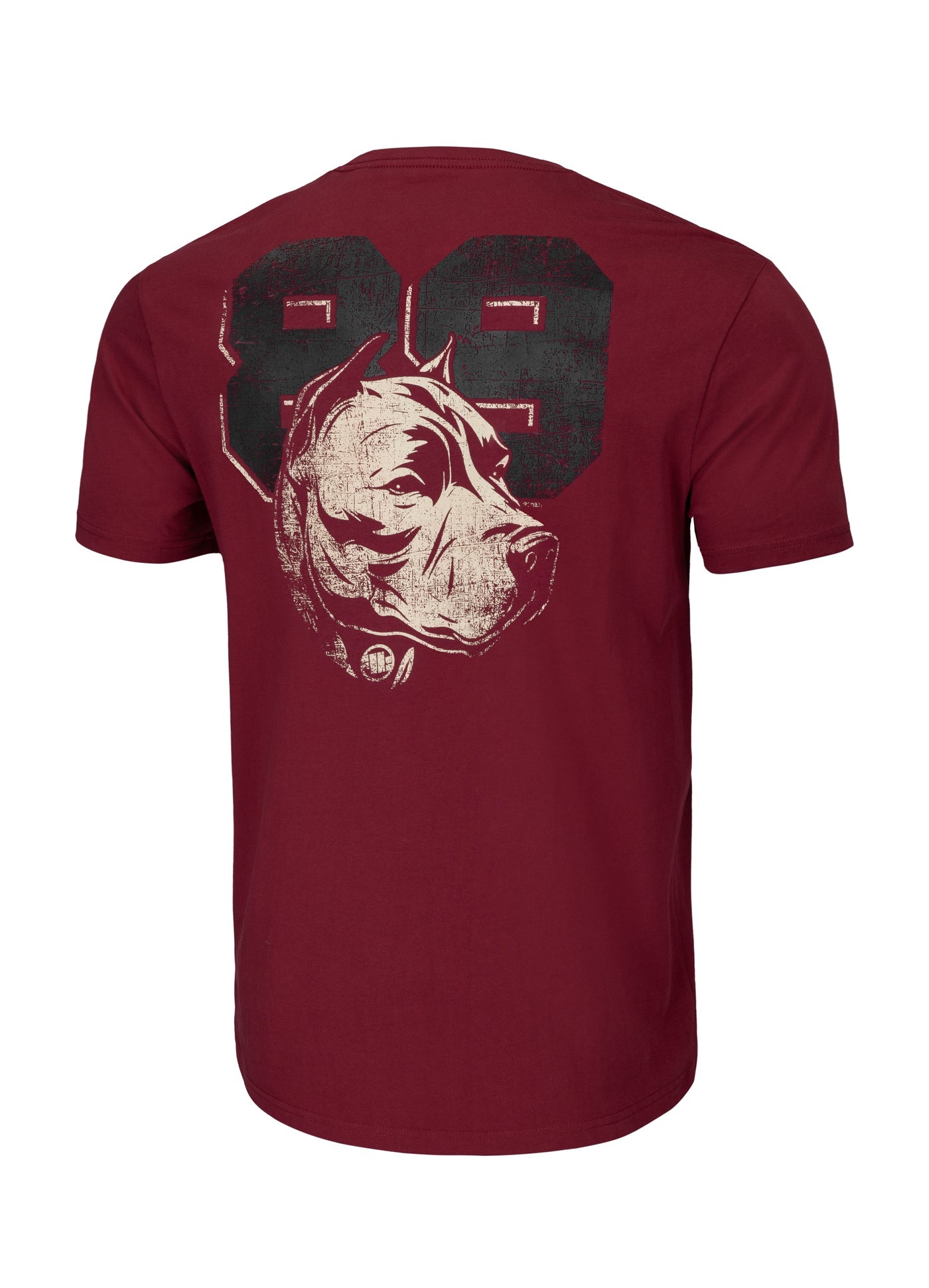 DOG 89 Burgundy T-shirt