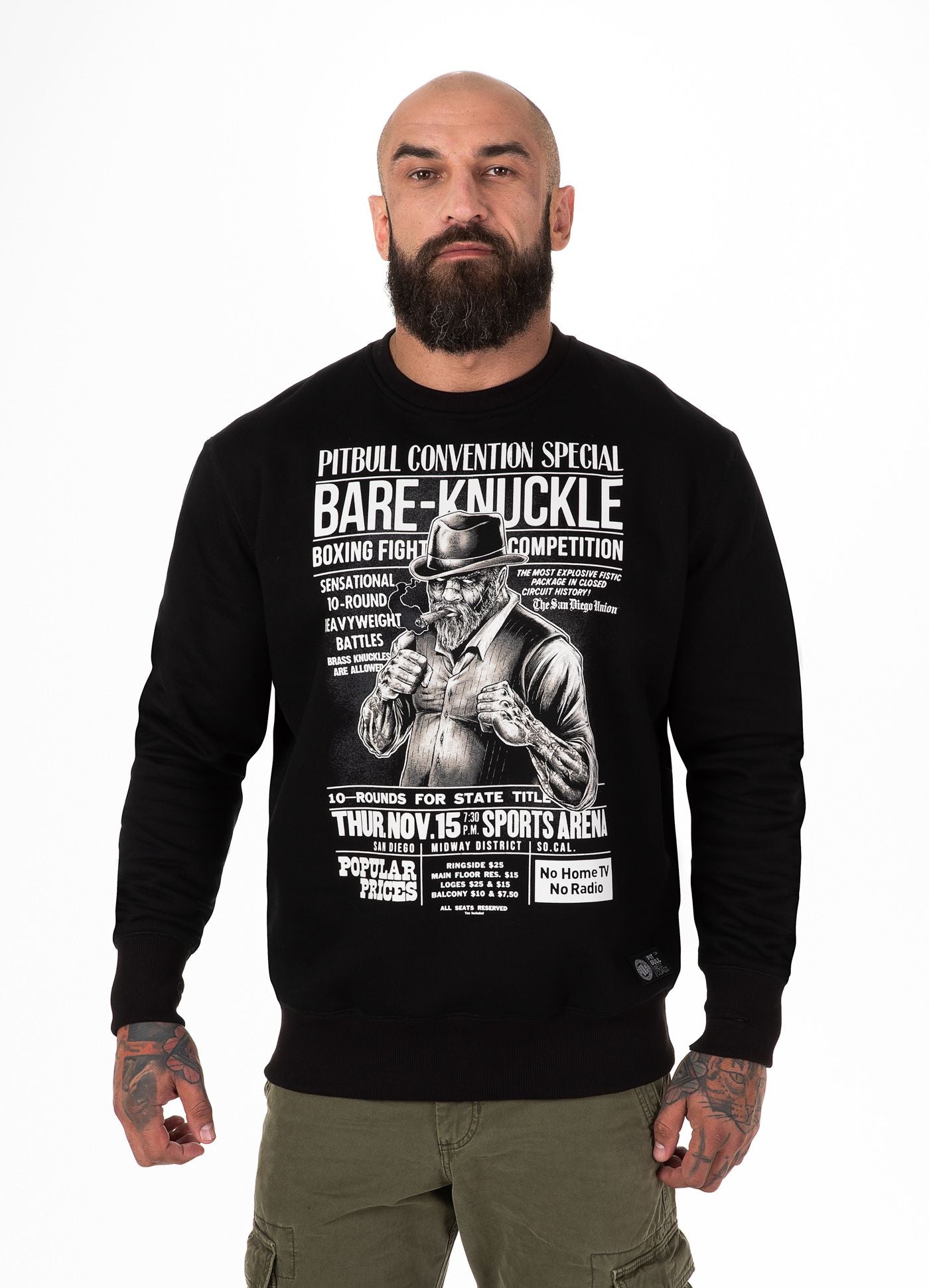 Men's Sweatshirt Bare Knuckle