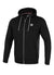 Hooded Zip French Terry RENO Black