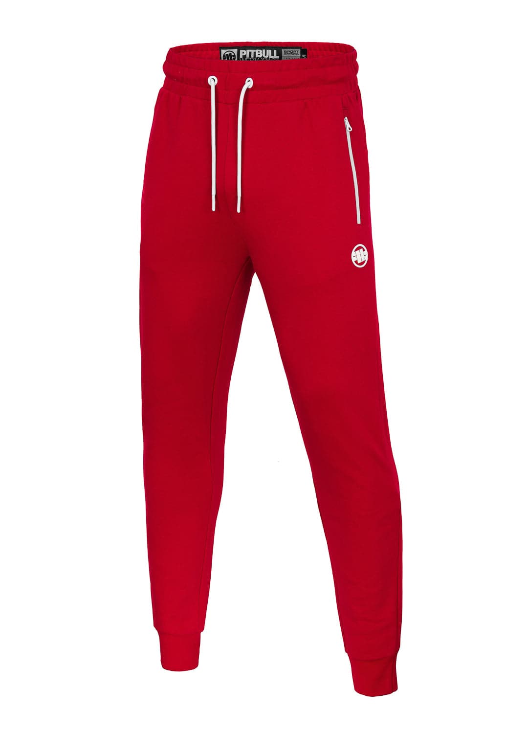 Spodnie Dresowe TERRY NEW LOGO Czerwone - Pitbull West Coast International Store 