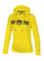 Women's hoodie CLASSIC BOXING 2 Yellow