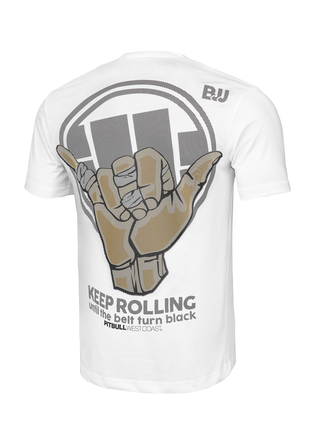 KEEP ROLLING White T-shirt