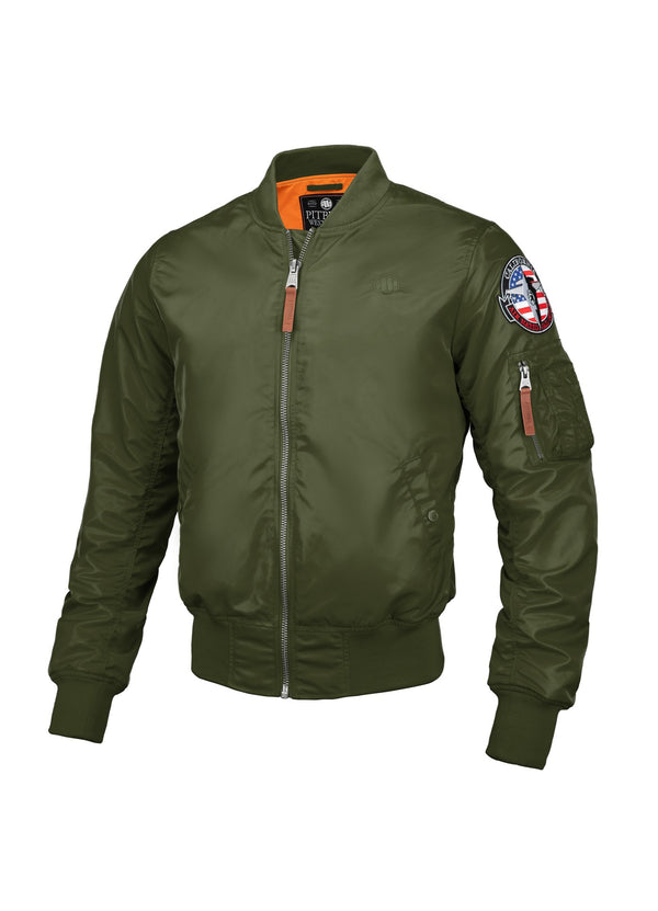 MA-1 Flight Jacket Olive - Pitbull-store.co.uk