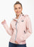 Women Hooded Nylon Jacket AARICIA 2021 Pink - Pitbull West Coast  UK Store