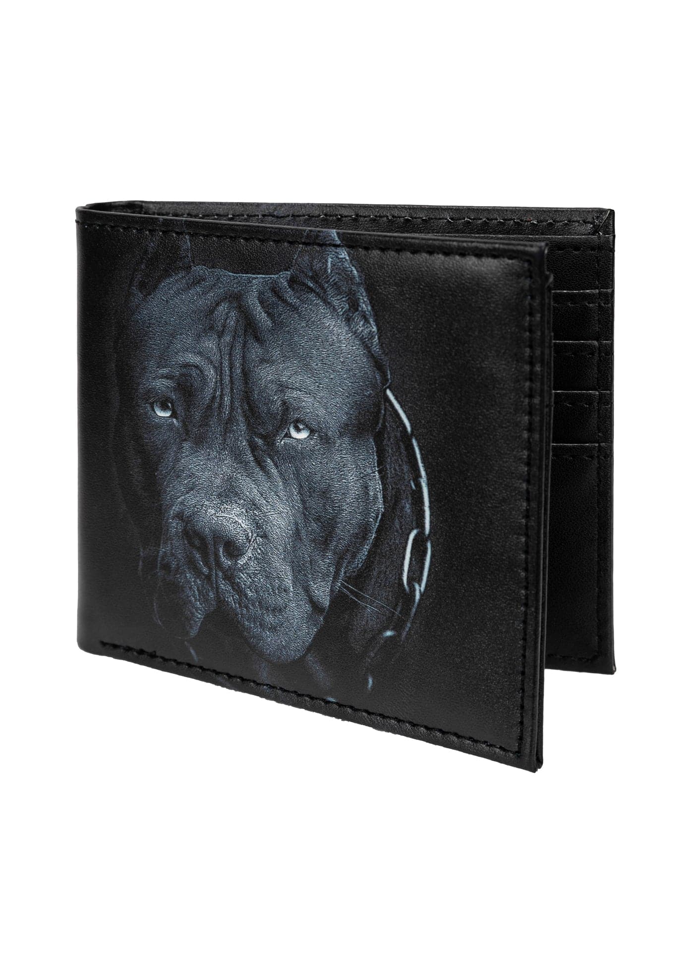 BORN IN 1989 Black Eco Leather Wallet