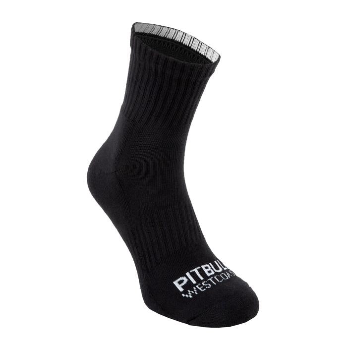 High Ankle Socks TNT 3pack Black - Pitbull West Coast  UK Store