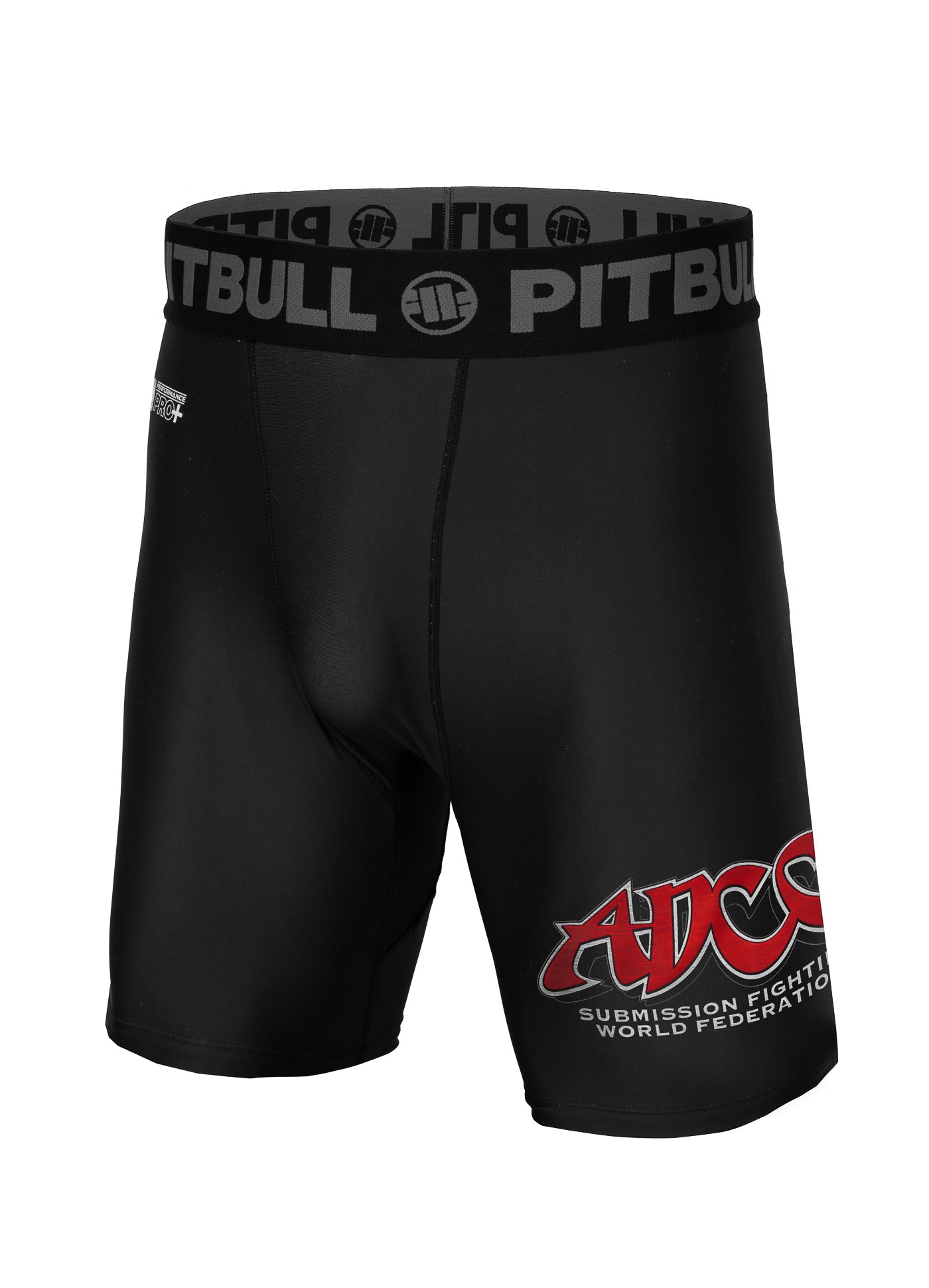 ADCC 2 Black Compression Shorts